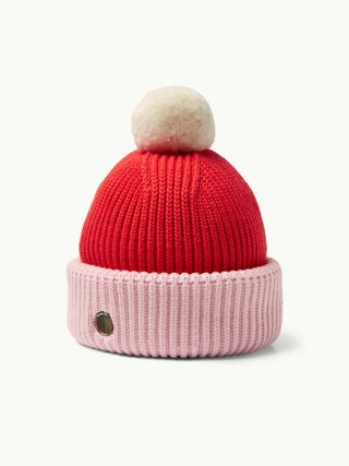 The Bobble Beanie - Poppy Red