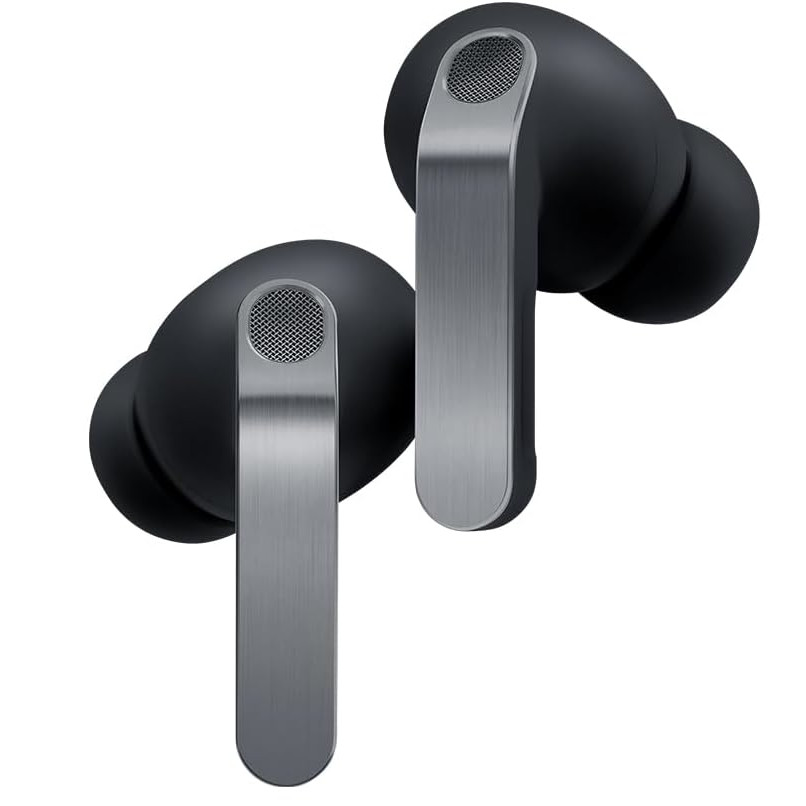 The Samsung Galaxy Buds 4 Pro on a white background.