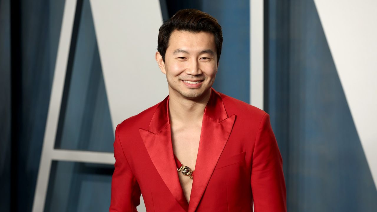 simu liu on the red carpet 