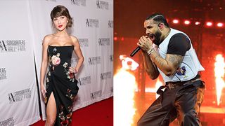 Taylor Swift and Drake side by side