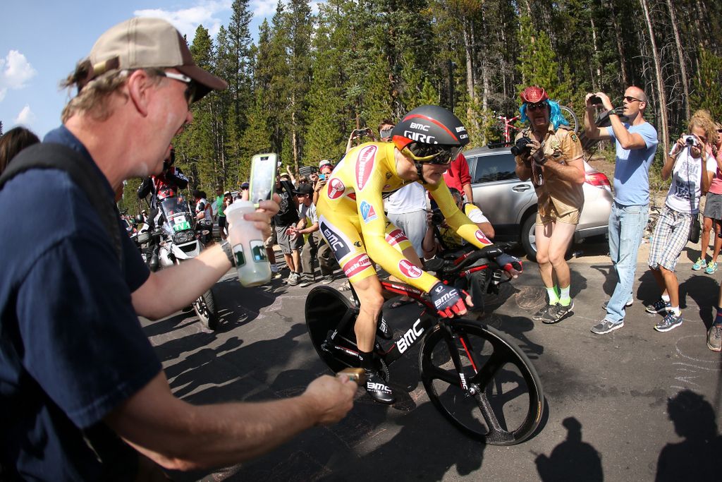 Rohan Dennis (BMC) riding to stage victory