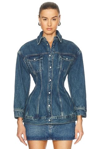 Denim Contour Jacket