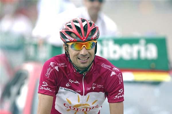 David Moncouti&eacute; (Cofidis) was elated with his accomplishment - a stage win atop Sierra Nevada.