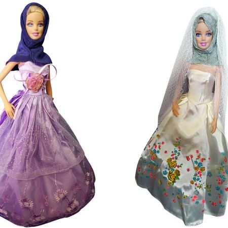 Barbie dolls in Muslim Clothing