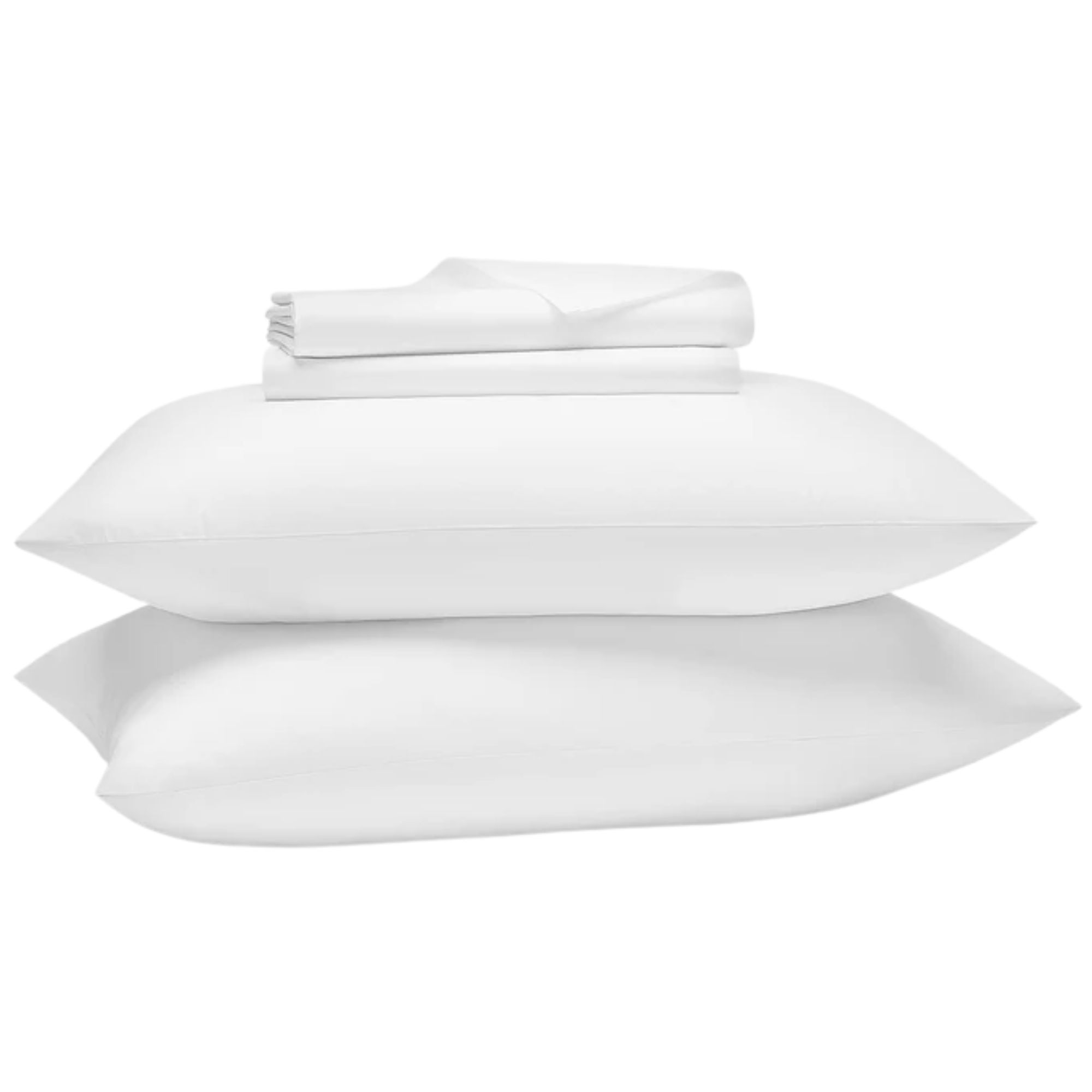 Brooklinen classic percale white sheet set