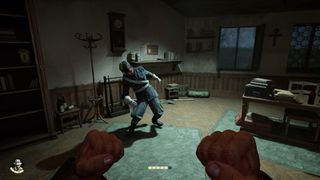 Indiana Jones and the Great Circle screenshot showing Indiana in fist fight against a soldier