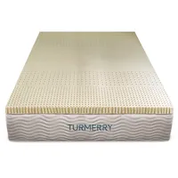 2. Turmerry Organic Latex Mattress Topper
