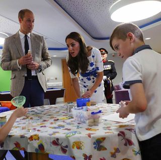 The Duke & Duchess Of Cambridge Visit Luton