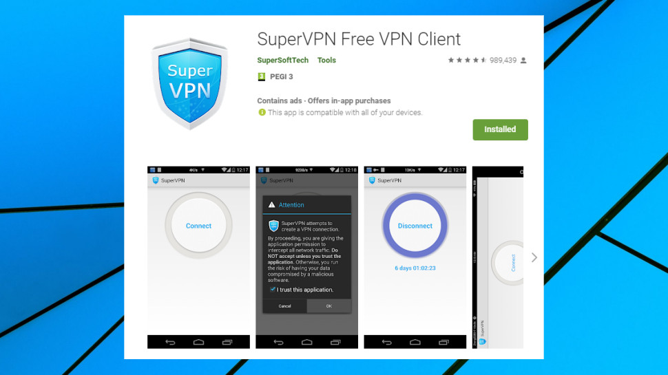 SuperVPN Free VPN Client review | TechRadar