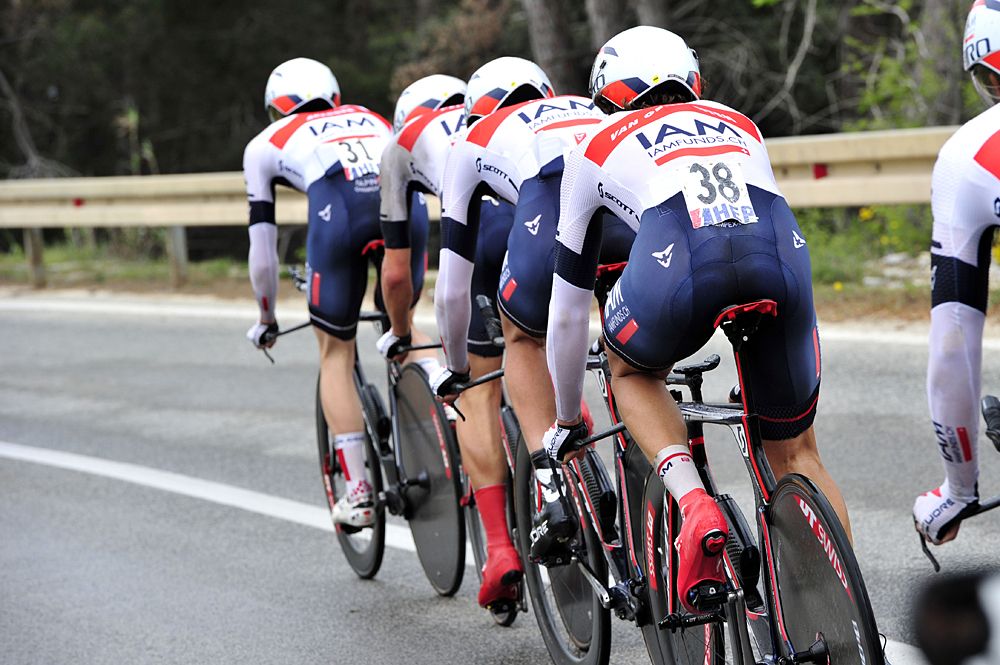 IAM Cycling at the team time trial at Tour of Croatia