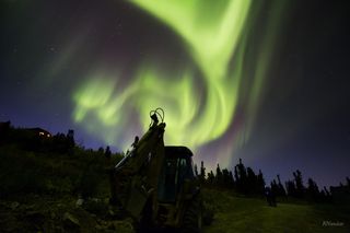Aurora Over Fairbanks, Alaska