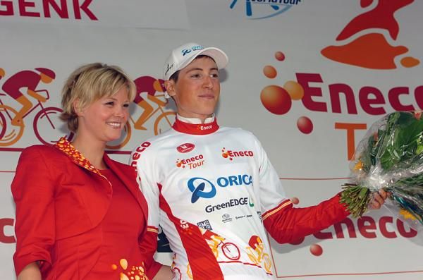 Jens Keukeleire (Orica-GreenEdge) remains in the leader's jersey after stage 3.
