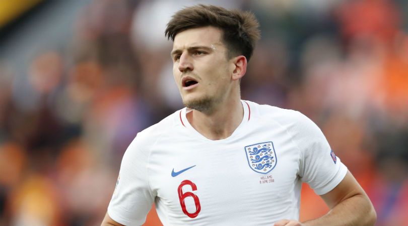 Harry Maguire Leicester City Manchester City Manchester United