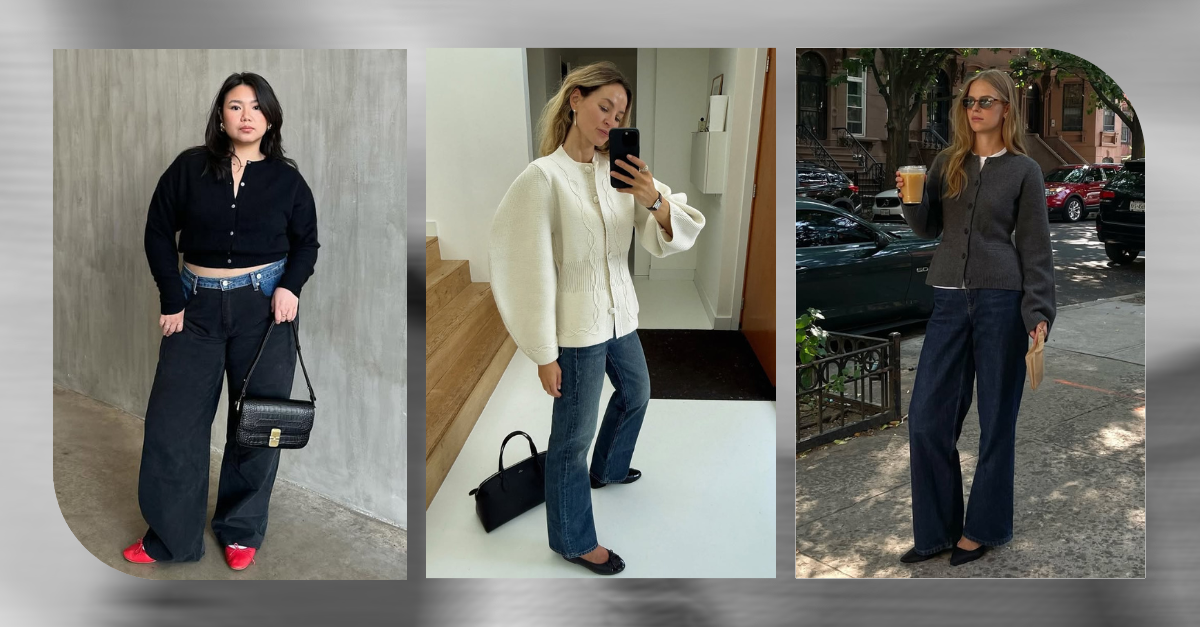 The Knit, Jeans and Flat-Shoe Outfit Formula Stylish Women in London, Paris and NYC Rely on Throughout Spring