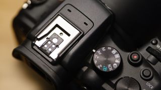 A camera in aperture priority mode