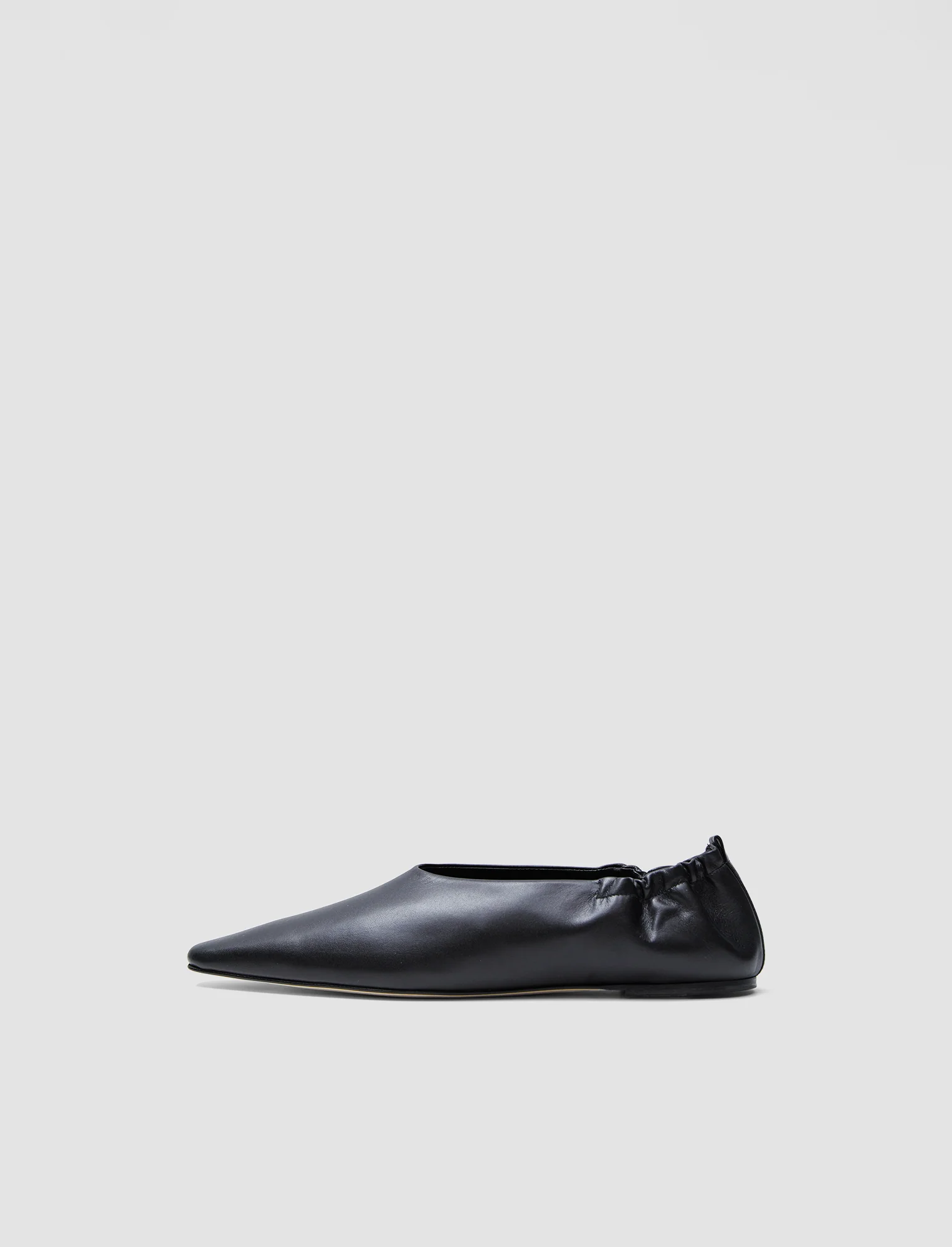 Joseph, Leather Pointy Ballerina Shoes