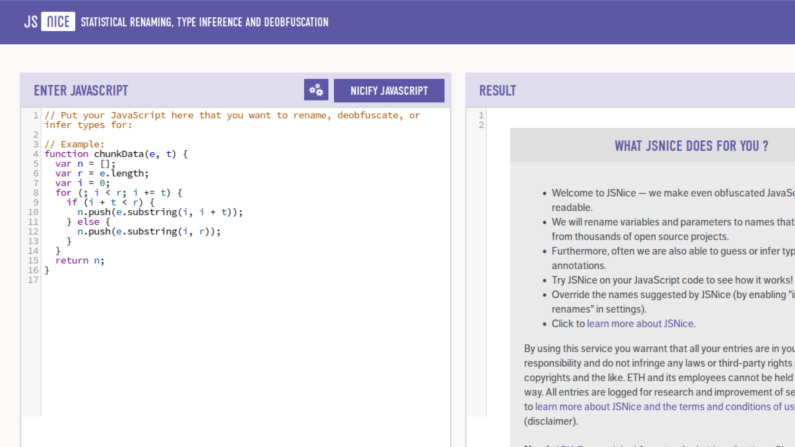 Make your JavaScript super nice