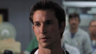 Noah Wyle as Dr. John Carter on ER.