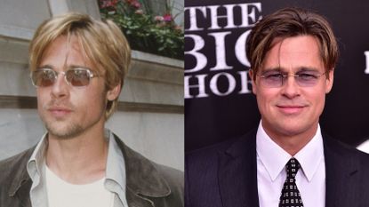 90's Photograph of Brad Pitt wearing sunglasses