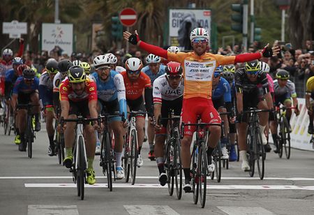 Manuel Belletti (Androni Giocattoli - Sidermec) wins stage 2 at Giro di Sicilia