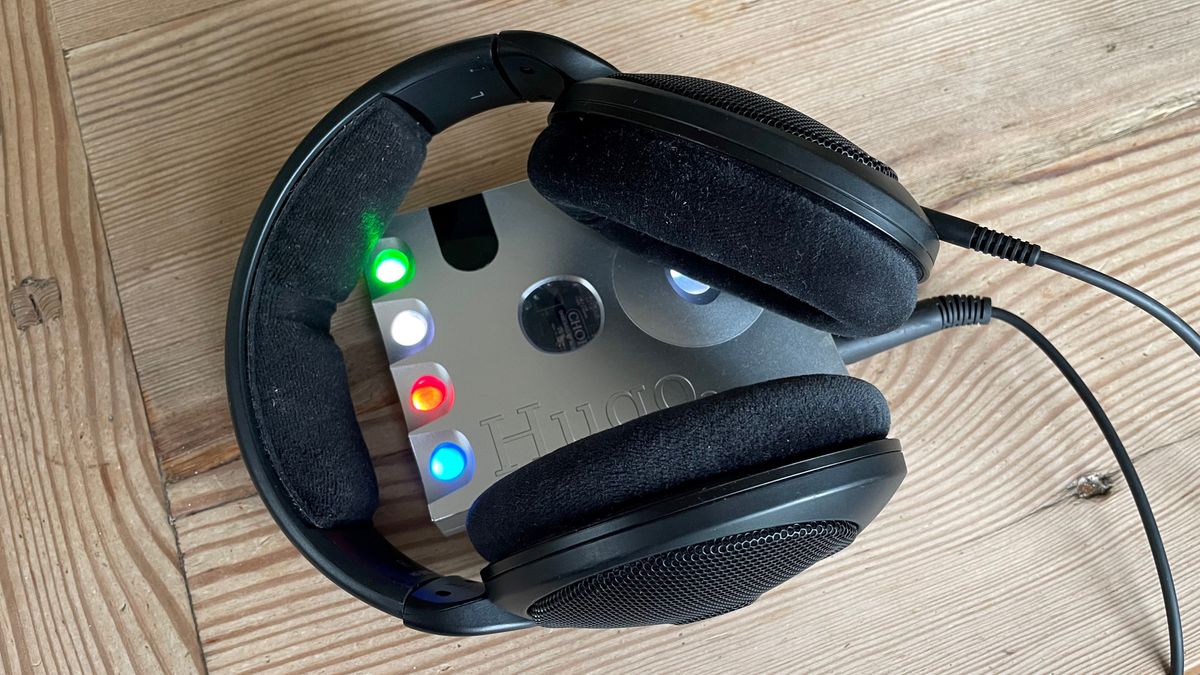 Sennheiser headphones with Chord Hugo 2 DAC