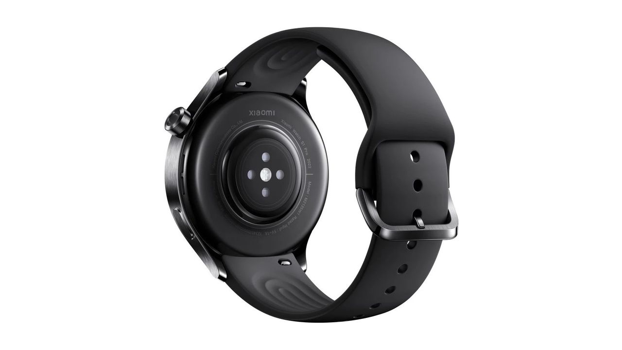 The Xiaomi S1 Pro smartwatch with a moonphase dial