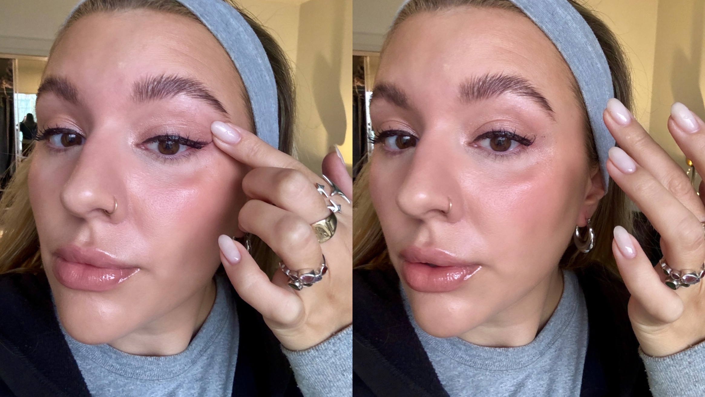 Rebecca Fearn removing Tarte Tubing Eyeliner
