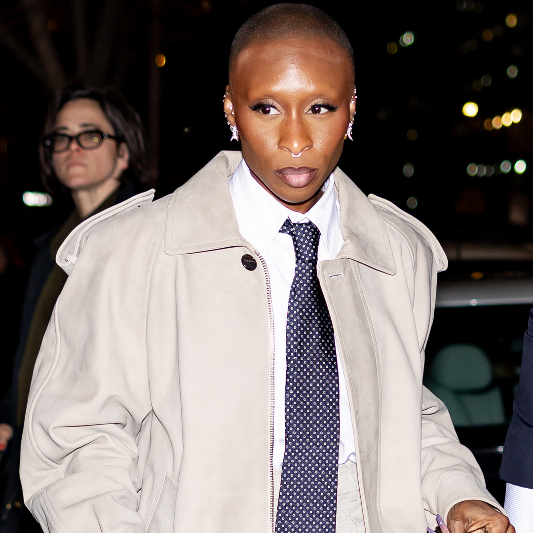 Cynthia Erivo wore two winter looks in New York City