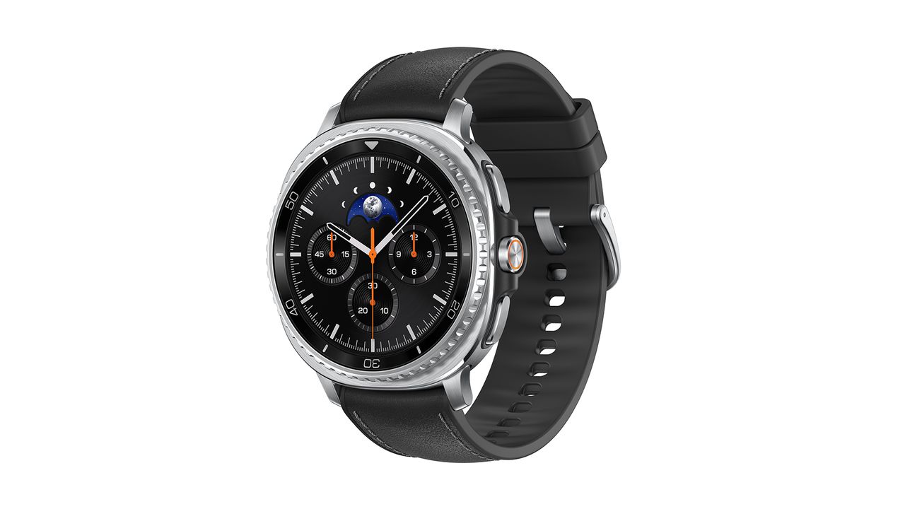Samsung Galaxy Watch 8 Classic against white background