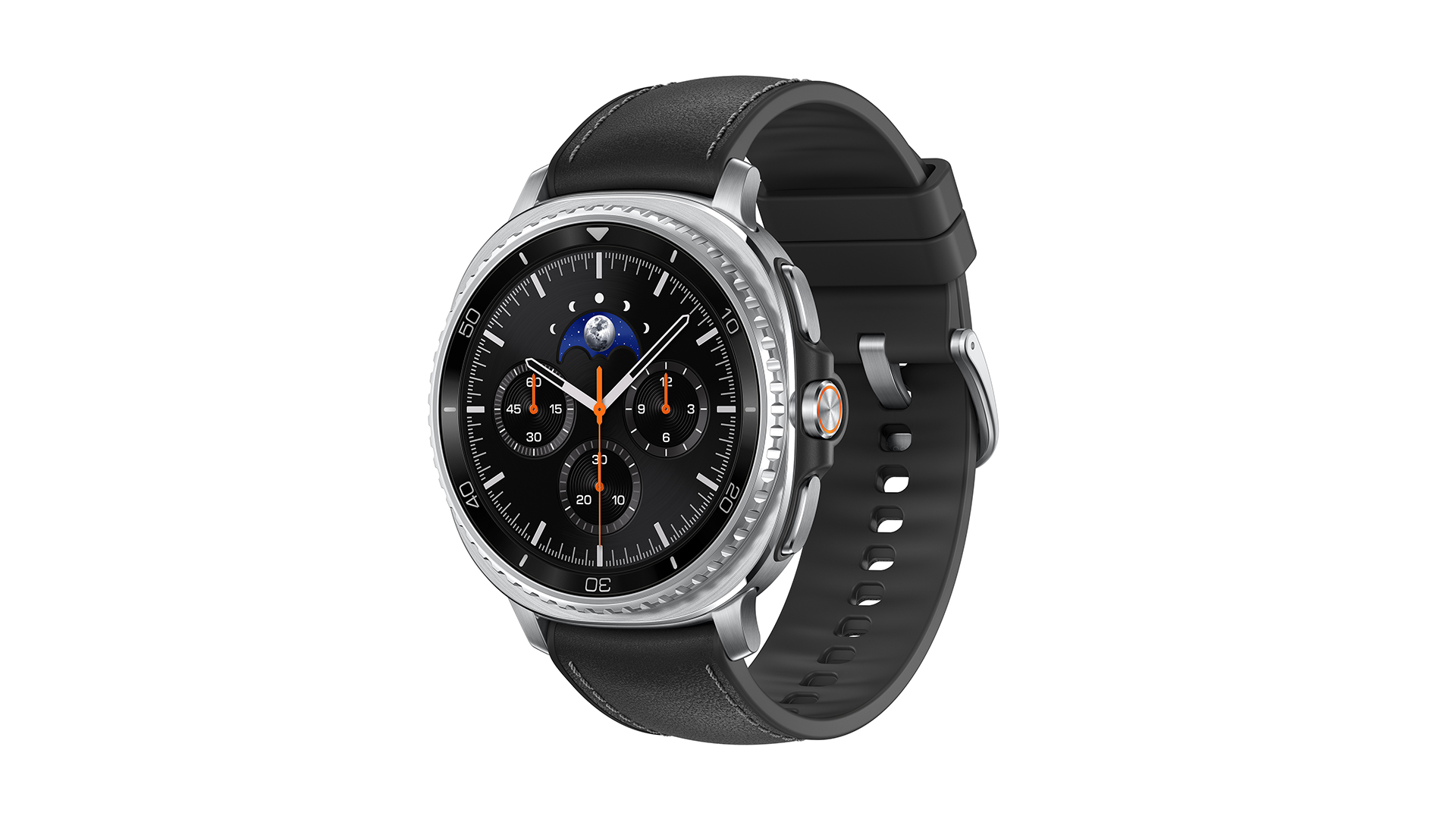 Samsung Galaxy Watch 8 Classic against white background