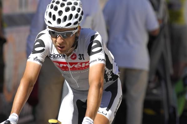 Carlos Sastre (Cervelo) put in a courageous ride