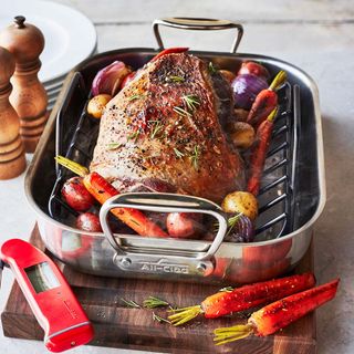 all clad best turkey roasting pan