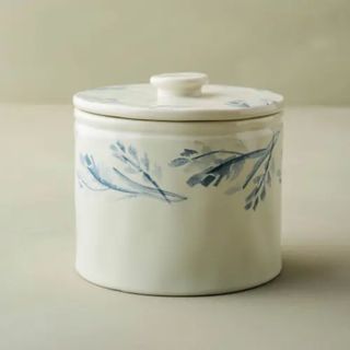Magnolia storage jar