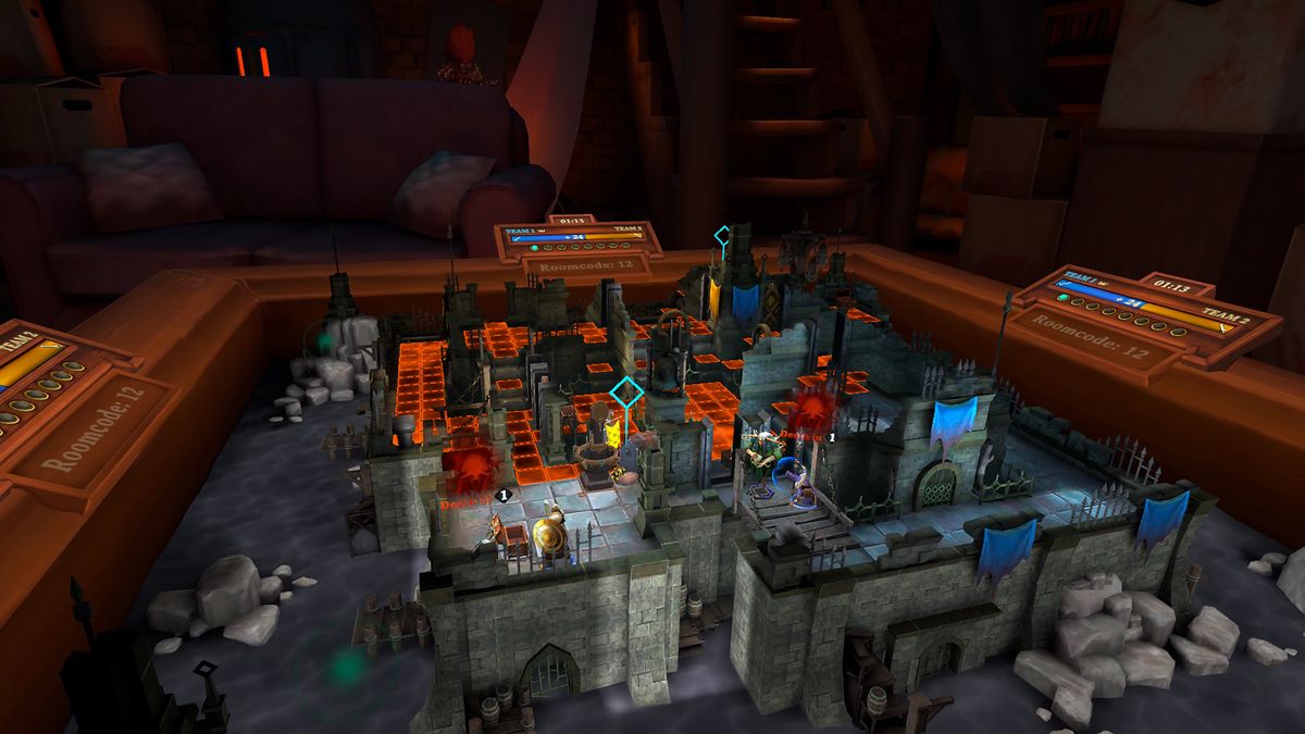 Screenshot of Demeo Battles for Meta Quest 2