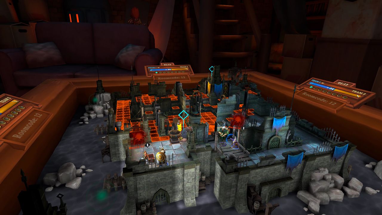 Screenshot of Demeo Battles for Meta Quest 2