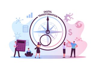 digital transformation illustration