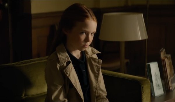 Dark Phoenix young Jean Grey waiting to meet professor Xavier