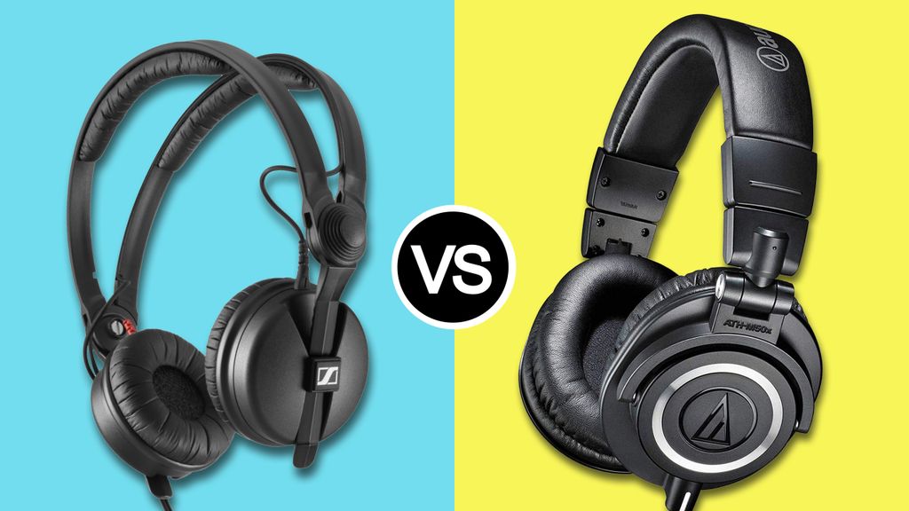 Sennheiser HD 25 vs AudioTechnica ATHM50x music production