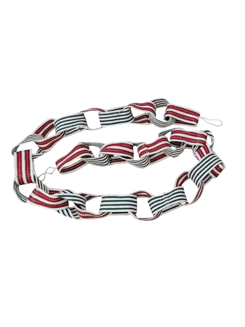Red White & Blue Twill Garland