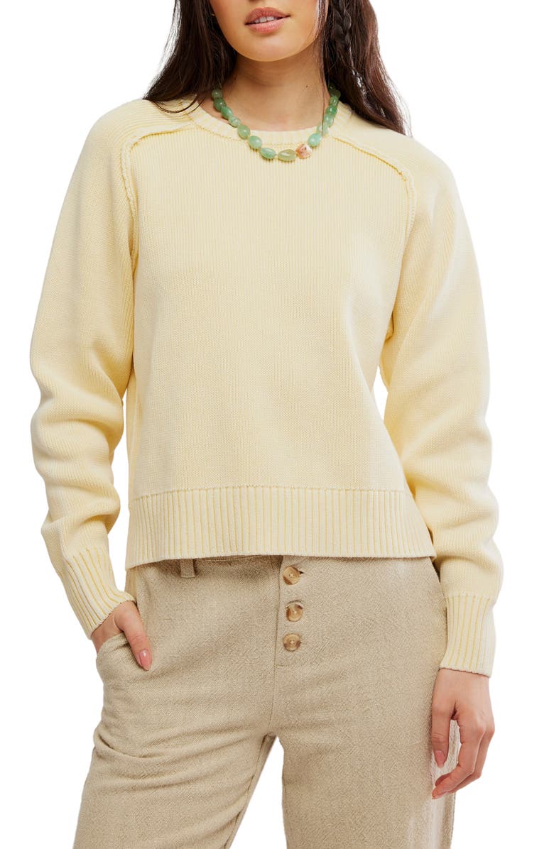 Spring Street Cotton Crewneck Sweater