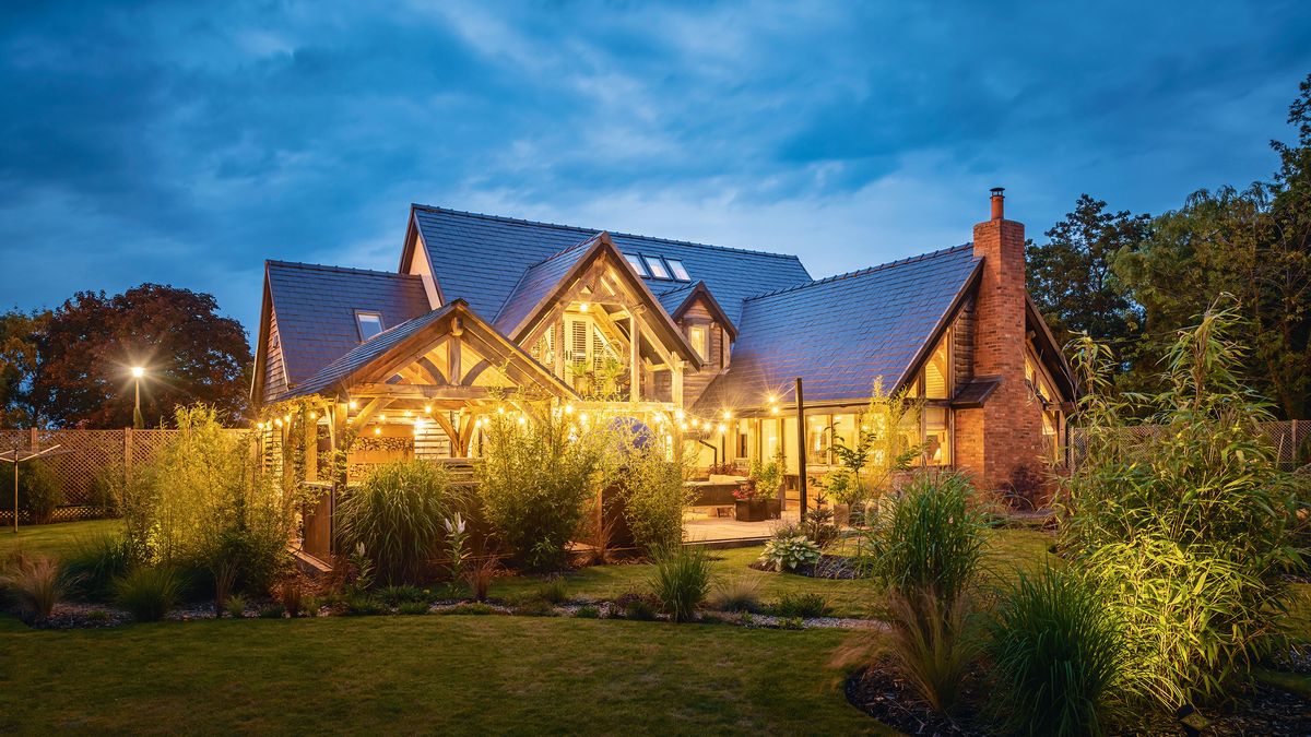 oak frame self build