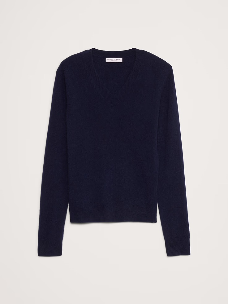 navy blue classic sweater