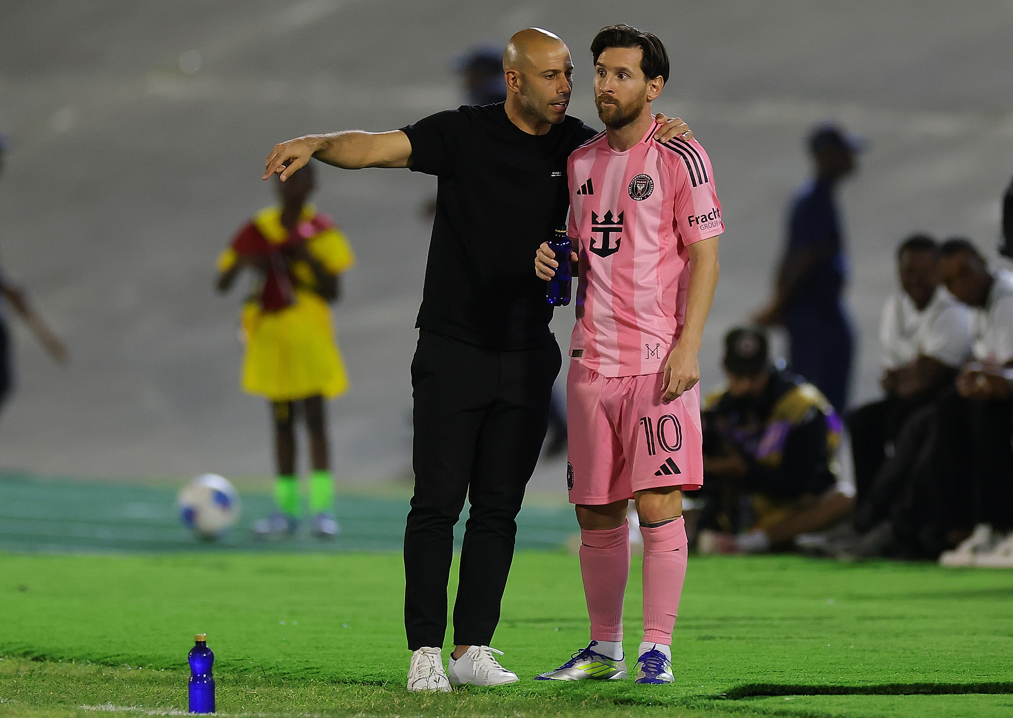 Lionel Messi now listens to former team-mate Javier Mascherano as his manager at Inter Miami