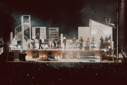 The 1975 stage Design