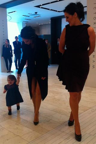 Victoria & Harper Beckham