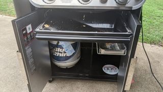 weber genesis spx 435 smart grill grease clean up