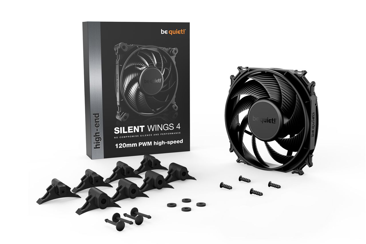 Be Quiet! Silent Wings 4 fans
