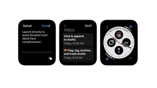 Drafts app for Apple Watch