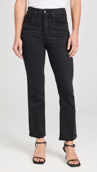 Good Petite Straight Jeans With Darted Back Pockets