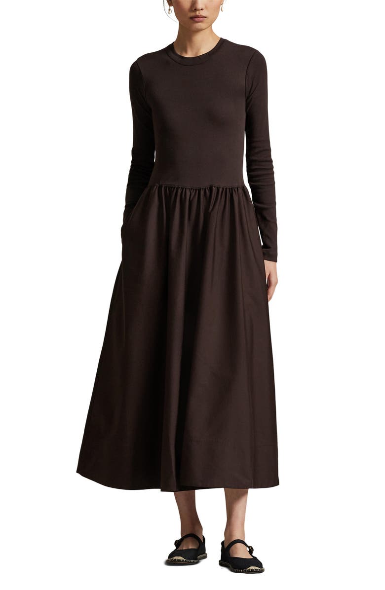 Long Sleeve A-Line Dress
